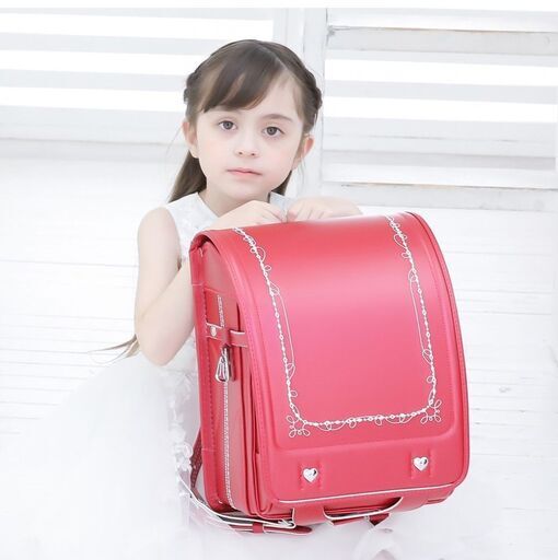 【新品】大人気 女の子ランドセル ネックレスモデル ワインレッド 6年保証 全国送料無料 スクールバック 小学生通学カバン
