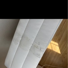 無印　脚付マットレス　シングルの画像