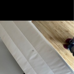 無印　脚付マットレス　シングルの画像