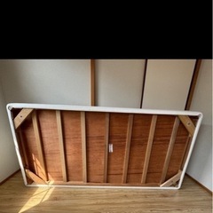 無印　脚付マットレス　シングルの画像