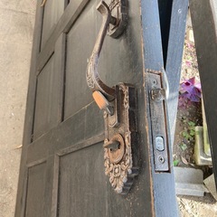 引取限定　木製扉　差し上げますの画像