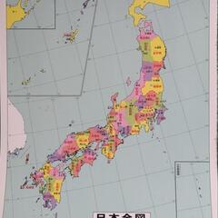 日本全図【白地図】B4の画像