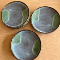 松代焼だと思う小皿5枚