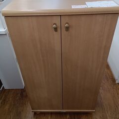 ★ジモティ割あり★  シューズボックス ライトブラウン H100...