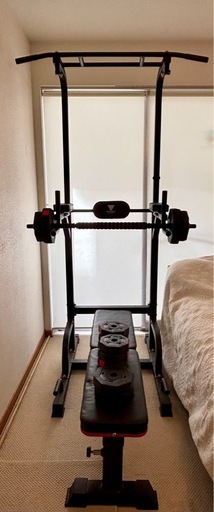 【個別販売可能】懸垂マシン/ダンベル／ベンチ　セット　