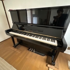 アップライトピアノ　ＹＡＭＡＨＡ　U3F 製造番号１０９２６０７の画像