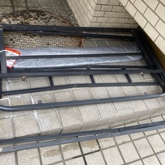 廃材【ベッドの鉄屑】無料