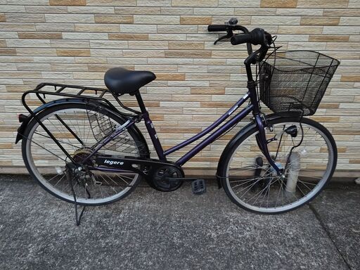 中古自転車 6段変速 26インチ LEDオートライト 軽整備済み 防犯登録対応 町田市 相模原市 MM494