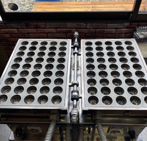 中古品 ベビーカステラ焼器 丸型 パイオニア厨房 100V PK-45 中古品 ベビーカステラ焼器 丸型 パイオニア厨房 100V PK-45