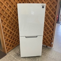 愛品館江戸川店】保証充実 SHARP 2022年製 152L 2ドア冷凍冷蔵庫