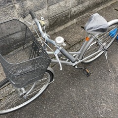 【26インチ自転車】ブリヂストン製　内装3段変速　オートライト付❗️前後タイヤ、サドル新品❗️若林自転車　浜大津店　SALE中❗️の画像