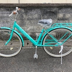 【26インチ自転車】美品❗️使用少ない❗️変速なし　サドル新品❗️若林自転車　浜大津店　SALE中❗️の画像