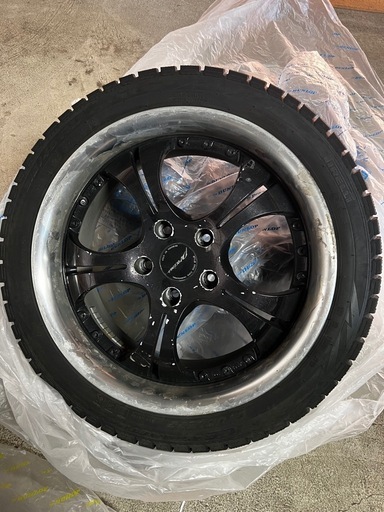 早い者勝ち　17インチ　冬タイヤ付きホイール2本