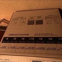 急ぎ　ラグマットの画像