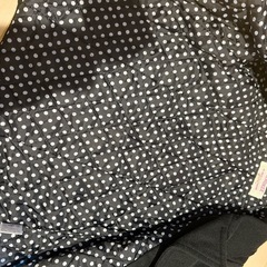 子供 コート  黒 120cmの画像