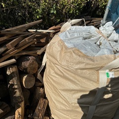 廃材　薪　取り放題1回1000円の画像