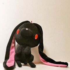 チャックスGP 汎用うさぎ ヘッドポーチ　黒　グルーミー