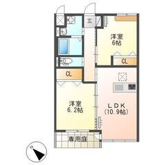 ■アンフィニベルツ103　■庭付き　■オートロック物件　■インターネット使用料無料！ - 深谷市
