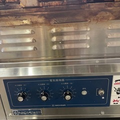 引取り限定！ニチワ電気　200V動力　電気たい焼き機の画像