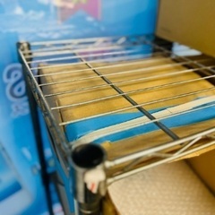 【3点セット！】 スチールラック 棚 メタルラック キッチンラック  120 160 cmの画像