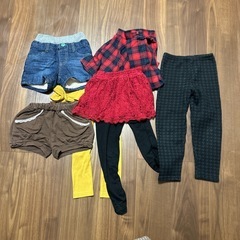 110センチ　女の子秋冬の画像