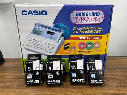 CASIO NAME LAND DiSCBiZ ラベルライター KLD-200