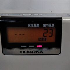 △ コロナ 石油ファンヒーター 石油ストーブ 暖房 FH-VX7318BY 2018年製 動作確認済 一部汚れ有りの画像