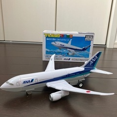 飛行機　箱あり　プルバック　ブロックの画像