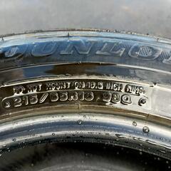 スタッドレスタイヤ4本215/65R16ダンロップの画像