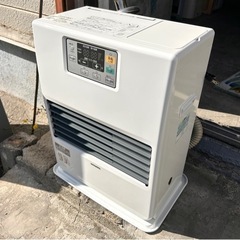 札幌市内配送可 20年製 コロナ FF式温風石油ストーブ カートリッジタンク式 FF-VG35YA 木造9畳/コンクリート15畳の画像