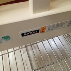 ★お値下げしました❗【カトージ】ベビーベッド　ミニタイプ　60×90cm　キャスター付き　💳自社配送時🌟代引き可💳※現金、クレジット、スマホ決済対応※   の画像