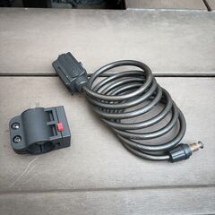 ロードバイクパーツ トレック自転車用バッグ　ワイヤーロックの画像