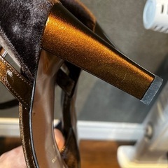 NATURAL BEAUTY パンプス　24.5cm  日本製の画像