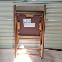 折りたたみ椅子　NITORI　の画像