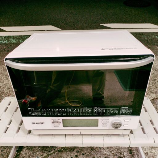シャープ 加熱水蒸気オーブンレンジ  RE-F31A-W 角皿付