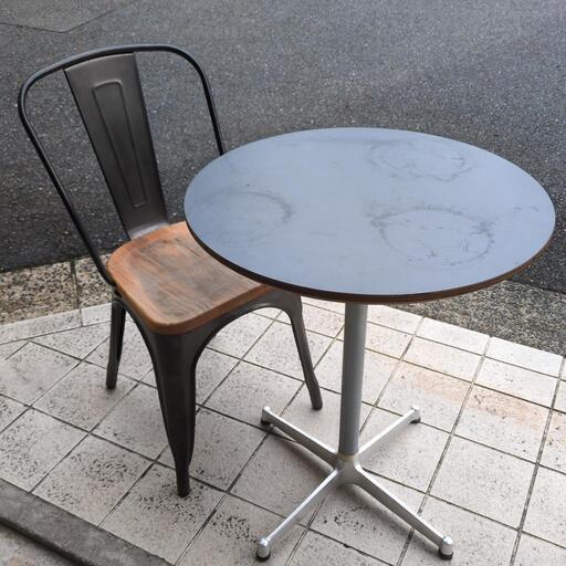 【セール価格！】 カフェ テーブル セット チェア 2 点 ダイニング バー コーヒー おしゃれ 北欧 インダストリアル 家具 インテリア 西海岸