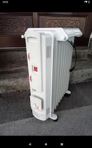 オイルヒーター　ＣＣＰ製　Ｒｰ513Ｈ　動きます