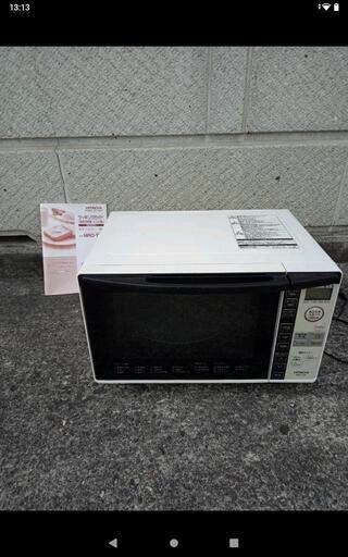 中古電子レンジ　HITACHI製　MROｰTT5　2018年製　動きます
