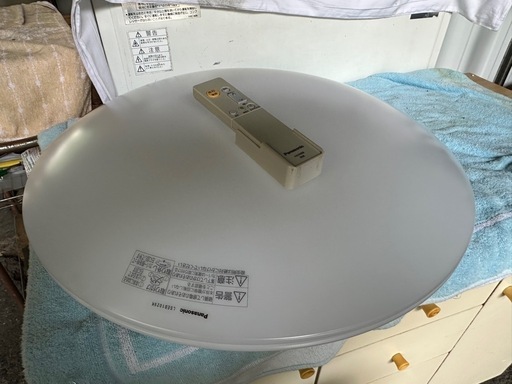 パナソニックLSEB1029K天井直付型　LED（昼白色）　シーリングライト　リモコン調光　丸型　～8畳