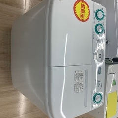 ありがとうございました！⭐︎新古品⭐︎二層式洗濯機4キロ　アクア AQW-N401 2024年製