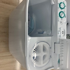 ありがとうございました！⭐︎新古品⭐︎二層式洗濯機4キロ アクア AQW-