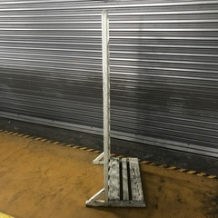 1052 屋外用 ラティス フェンス 白 ①　(967688)の画像