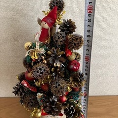 【ハンドメイド】クリスマスツリー&リースの画像