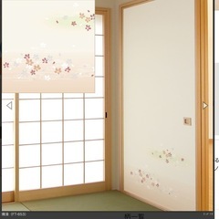 無料再湿ふすま紙95cm×203cm【1枚のみ】