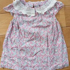 花がらワンピース 70