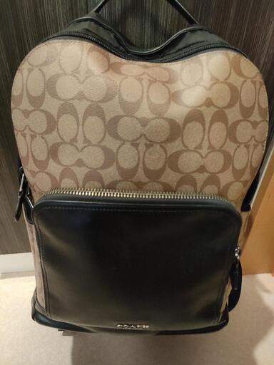 ３時間限定本日取引希望です！COACHバックパック　美品　③