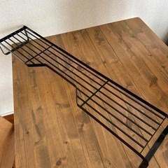 （お譲り先決定）排気口カバー上コンロ奥ラック タワー75cmコンロ用の画像