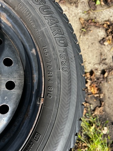 最終値下げ！165/70r14 スタッドレス　ホイールセット　ヴィッツなどに