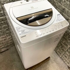 【美品】大阪送料無料★3か月保障付き★洗濯機★2017年★東芝★7kg★AW-7G5(W)★S-656