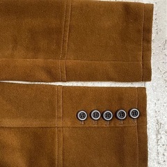 MIIAミーア レディース ロングコート キャメル ブラウン　#Sの画像